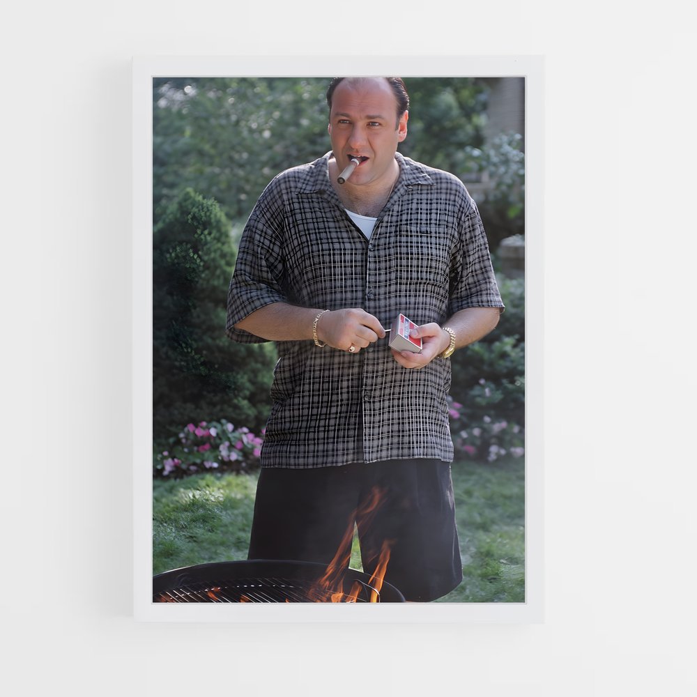 ap-tony soprano-2 cadre Blanc