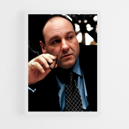 ap-tony soprano-4 cadre Blanc