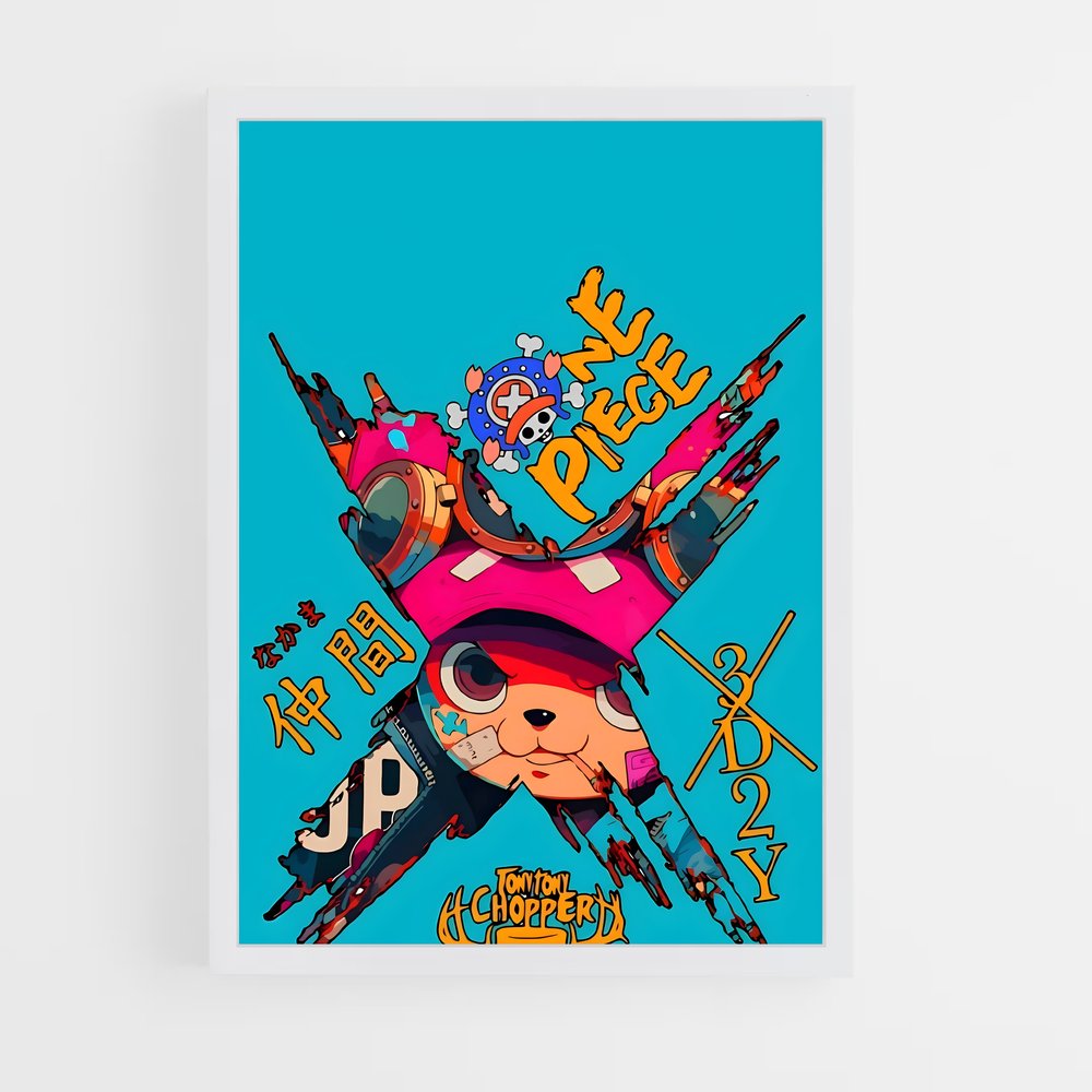ap-tony tony chopper-4 cadre Blanc
