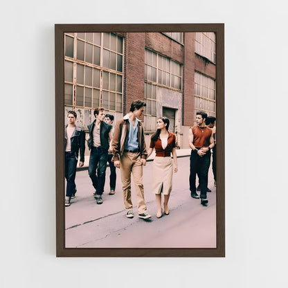 ap-tony west side story-3 cadre Bois foncé