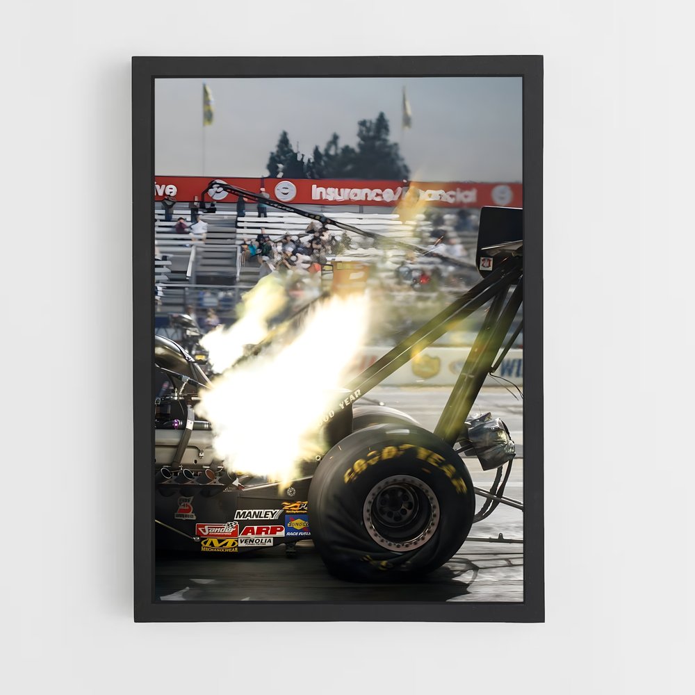 ap-top fuel dragster-3 cadre Noir