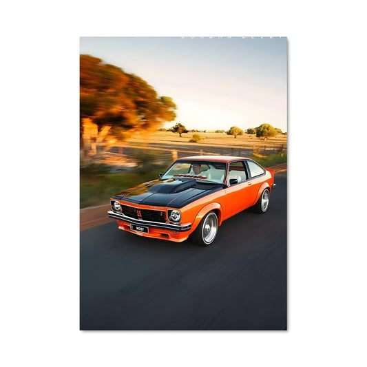 Poster Route Orange