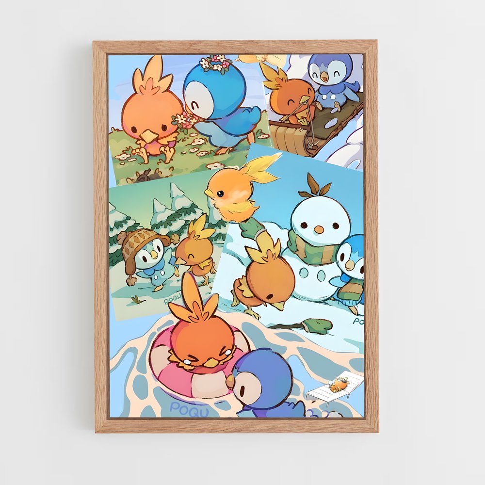 ap-torchic-3 cadre Bois clair