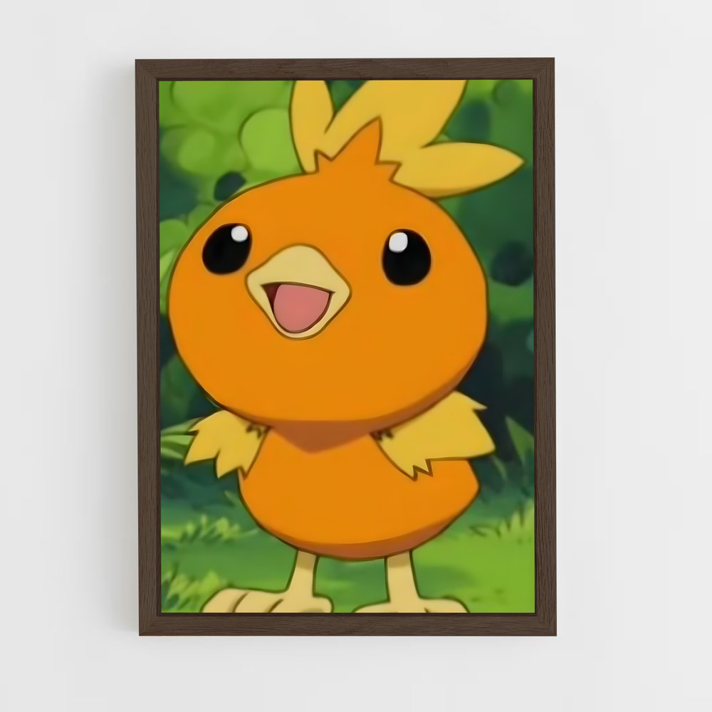 ap-torchic-5 cadre Bois foncé