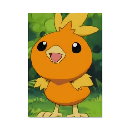 Poster Flamme de Torchic