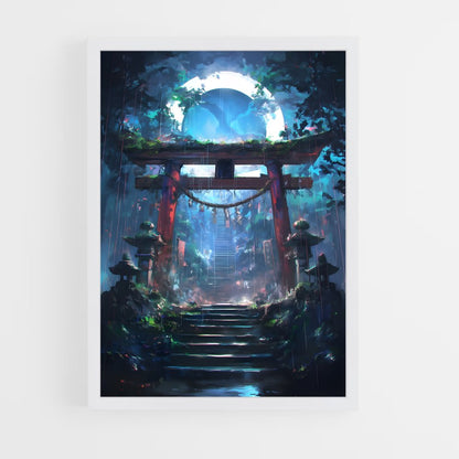 ap-torii gate-10 cadre Blanc