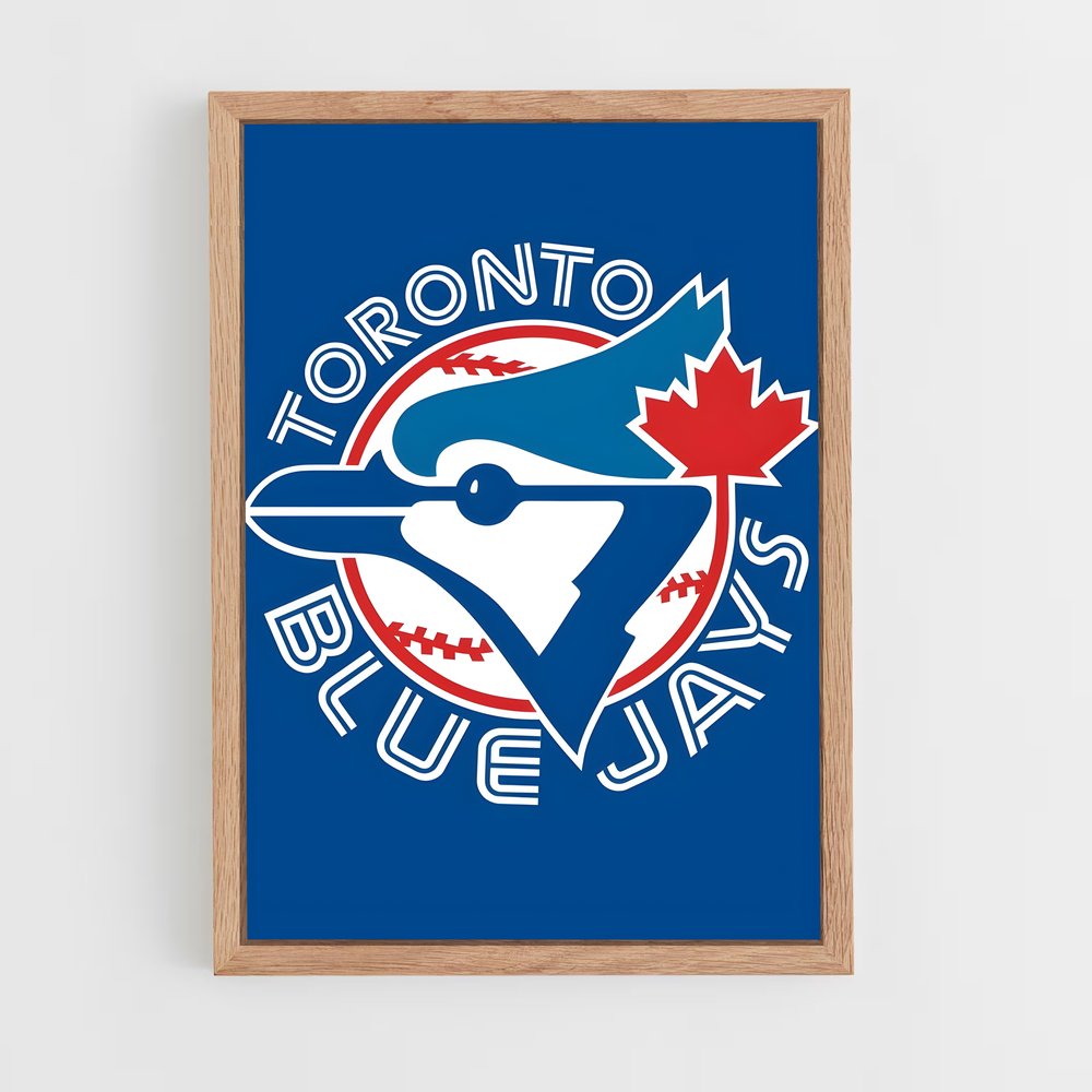 ap-toronto blue jays-7 cadre Bois clair