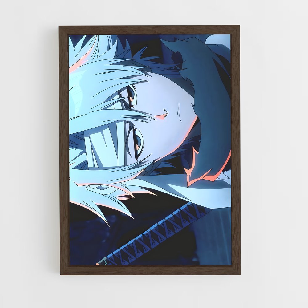 ap-toshiro hitsugaya-2 cadre Bois foncé