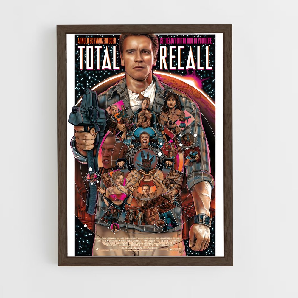 ap-total recall-3 cadre Bois foncé