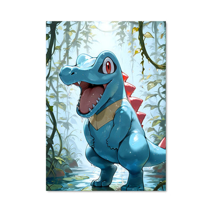 Poster Totodile en Aventure