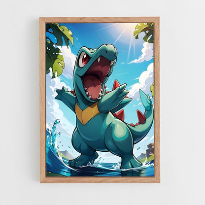 ap-totodile-4 cadre Bois clair