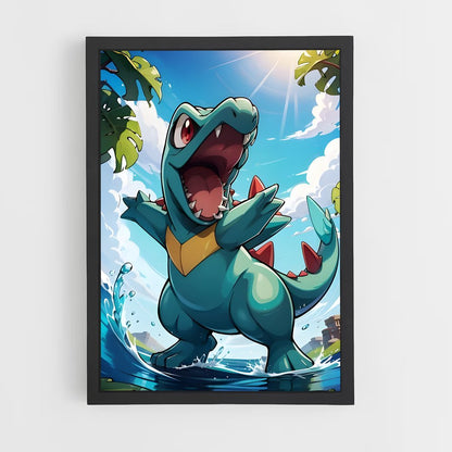 ap-totodile-4 cadre Noir