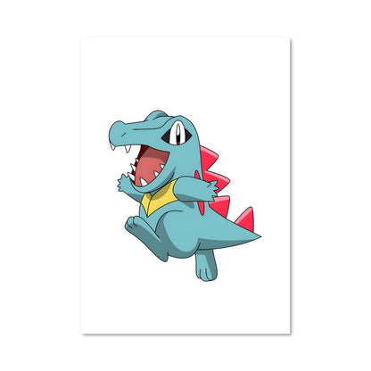 Poster Totodile Cool