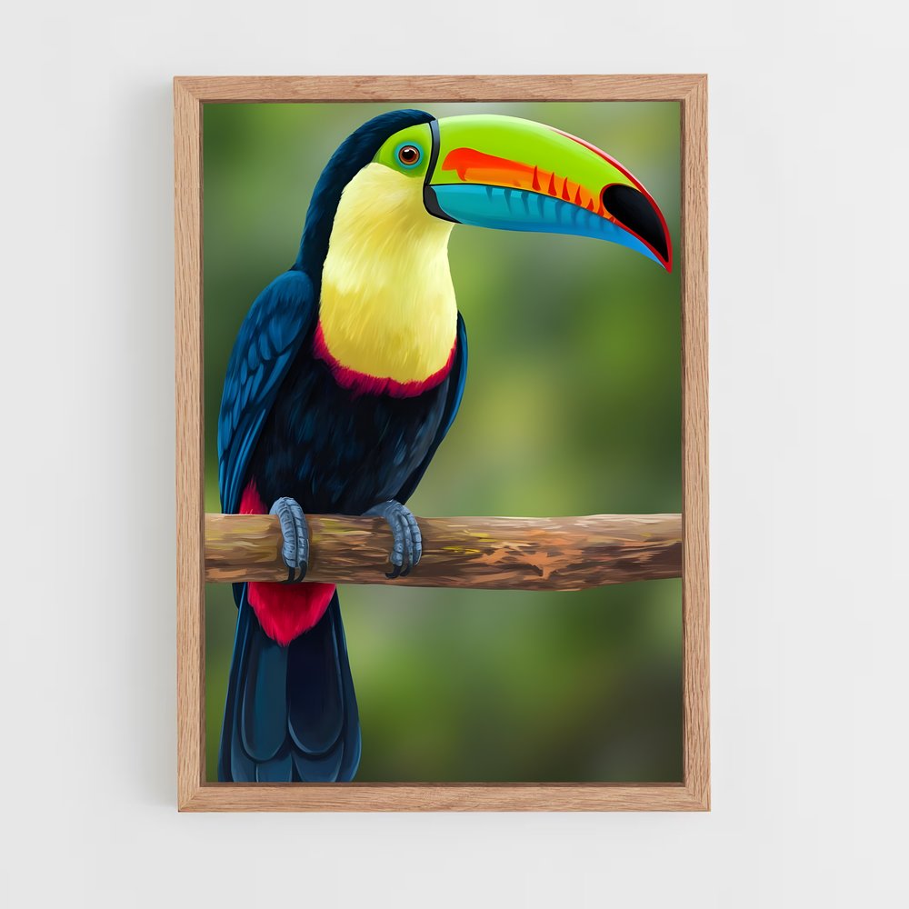 ap-toucan-3 cadre Bois clair