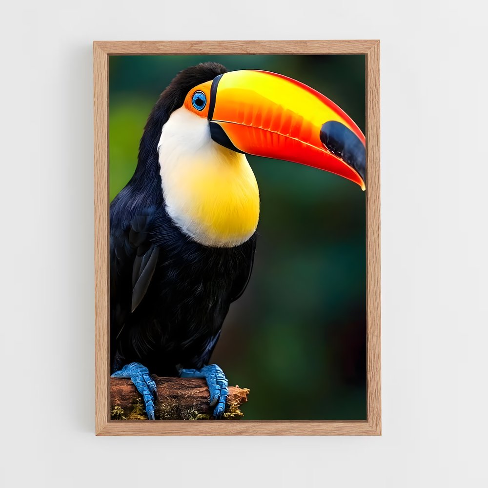 ap-toucan-8 cadre Bois clair