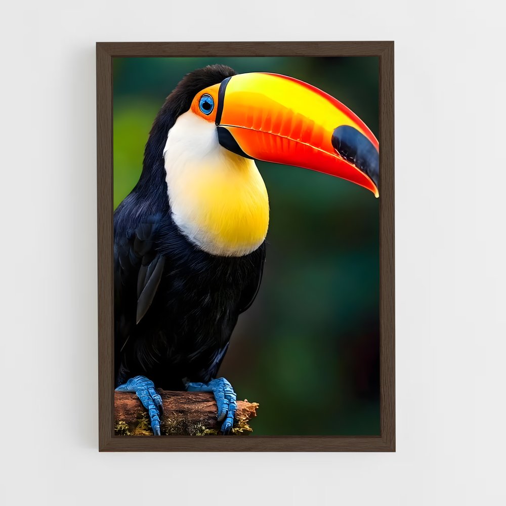 ap-toucan-8 cadre Bois foncé