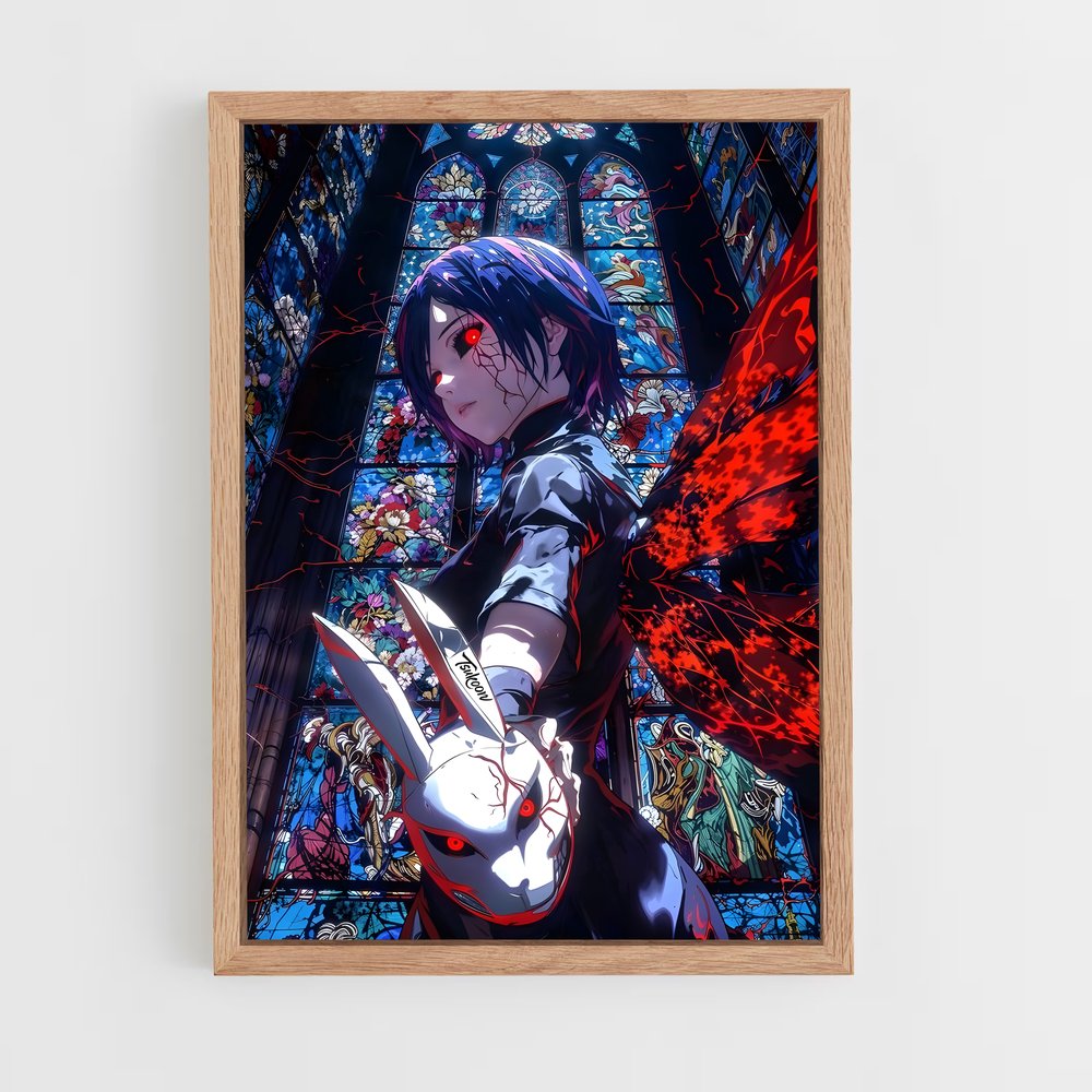 ap-touka kirishima-2 cadre Bois clair