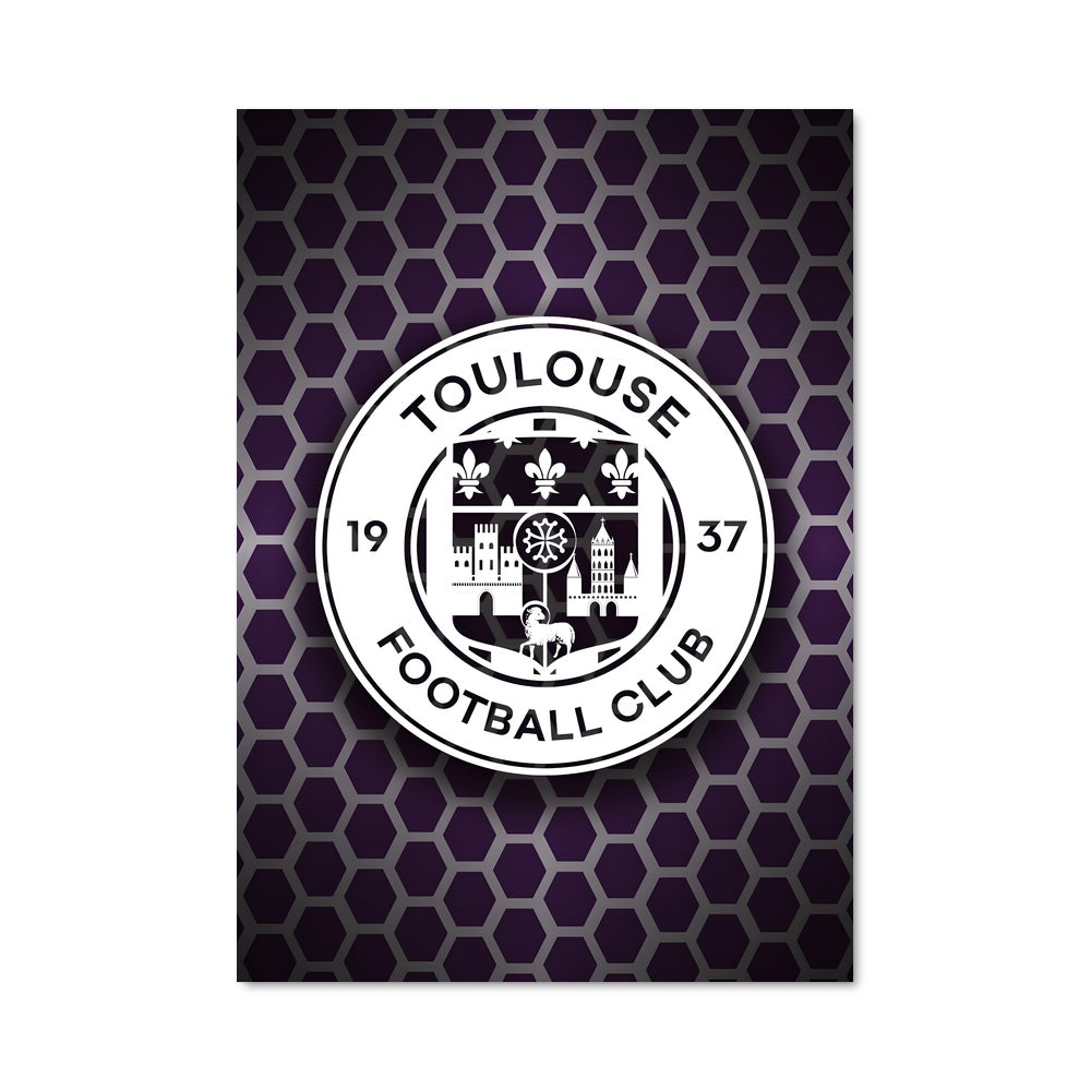 Poster Stade Rouge et Noir