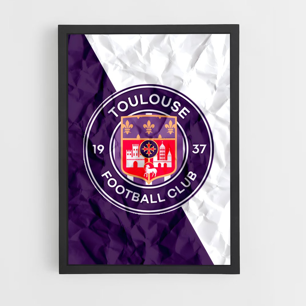 ap-toulouse fc-1 cadre Noir