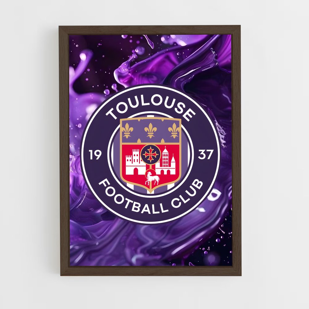 ap-toulouse fc-2 cadre Bois foncé