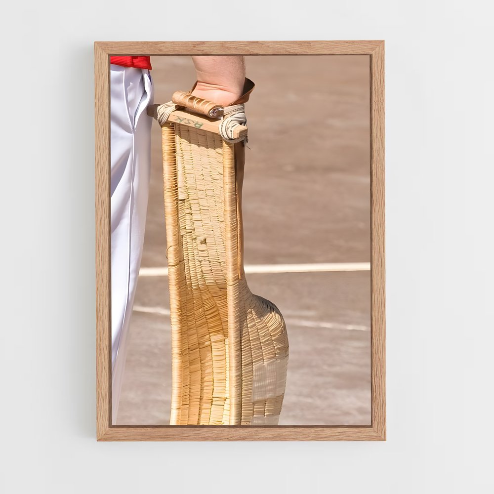 ap-traditional basque pelota-1 cadre Bois clair
