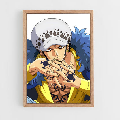 ap-trafalgar law-1 cadre Bois clair