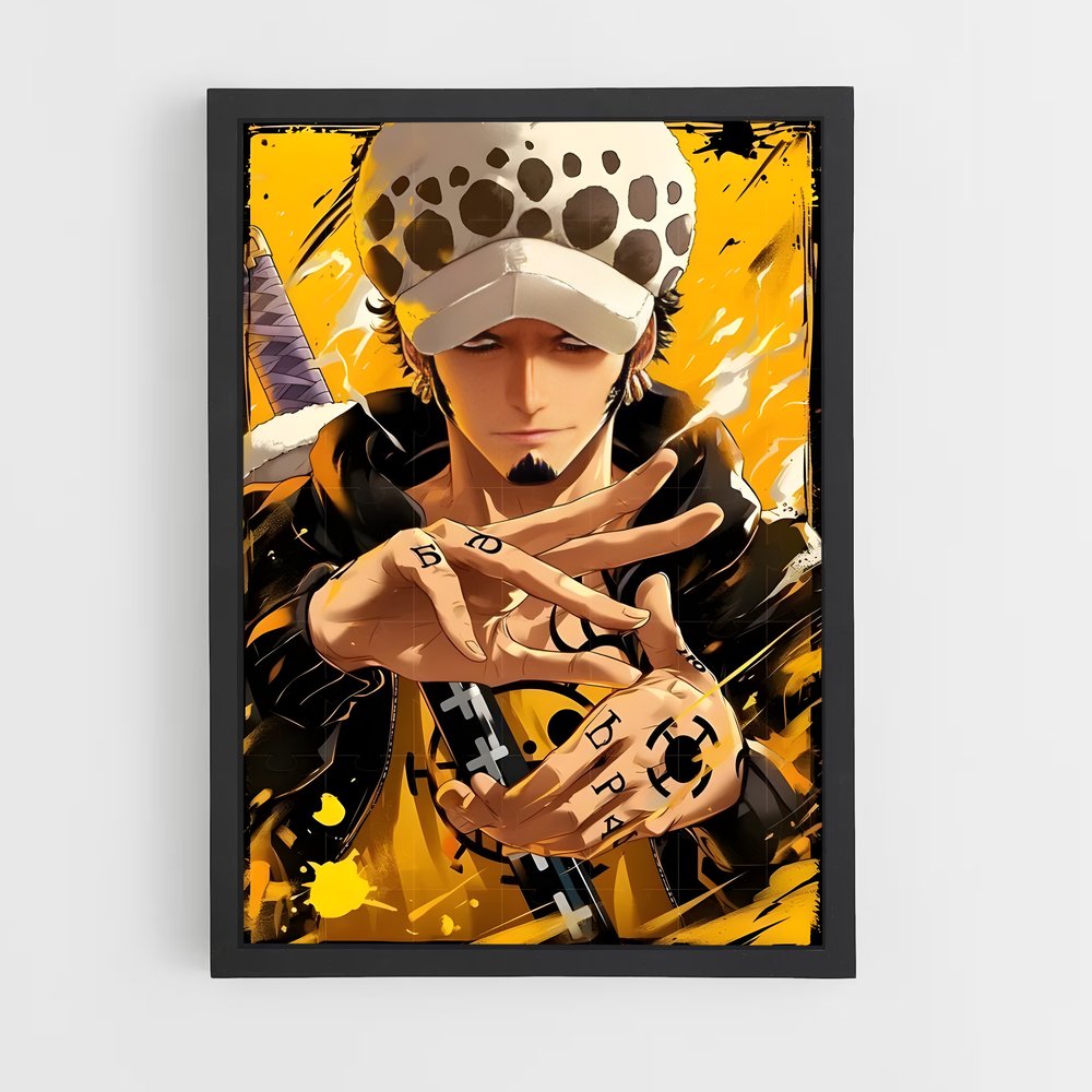 ap-trafalgar law-4 cadre Noir