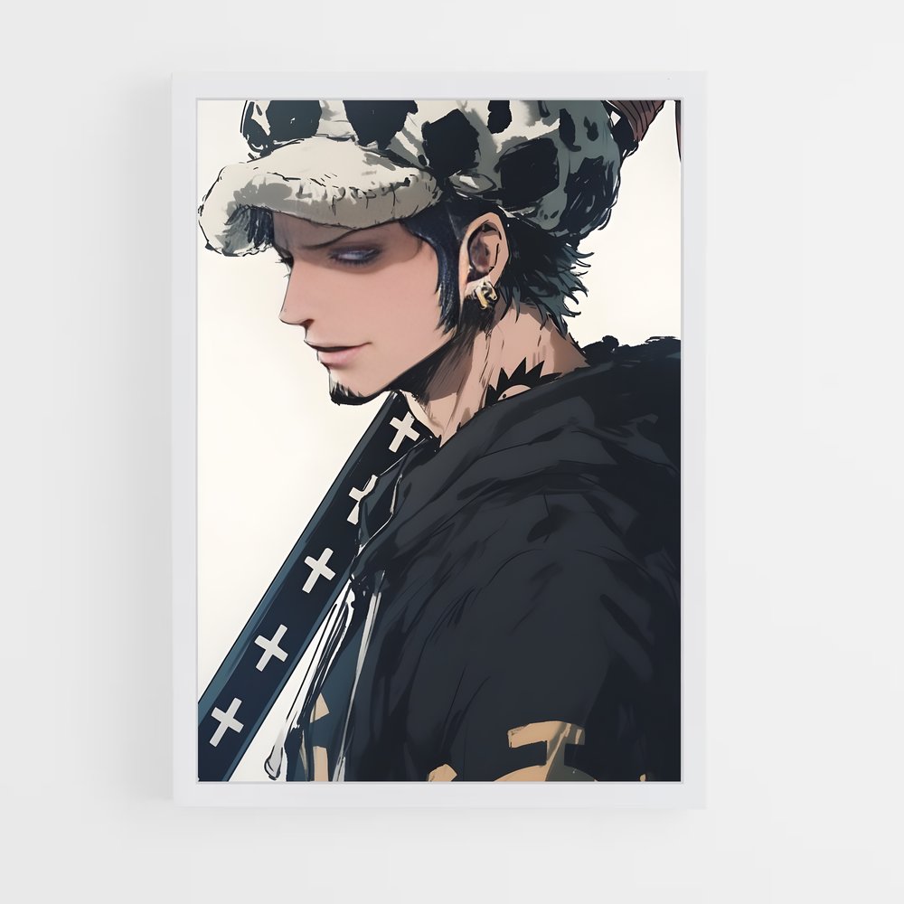 ap-trafalgar law-6 cadre Blanc