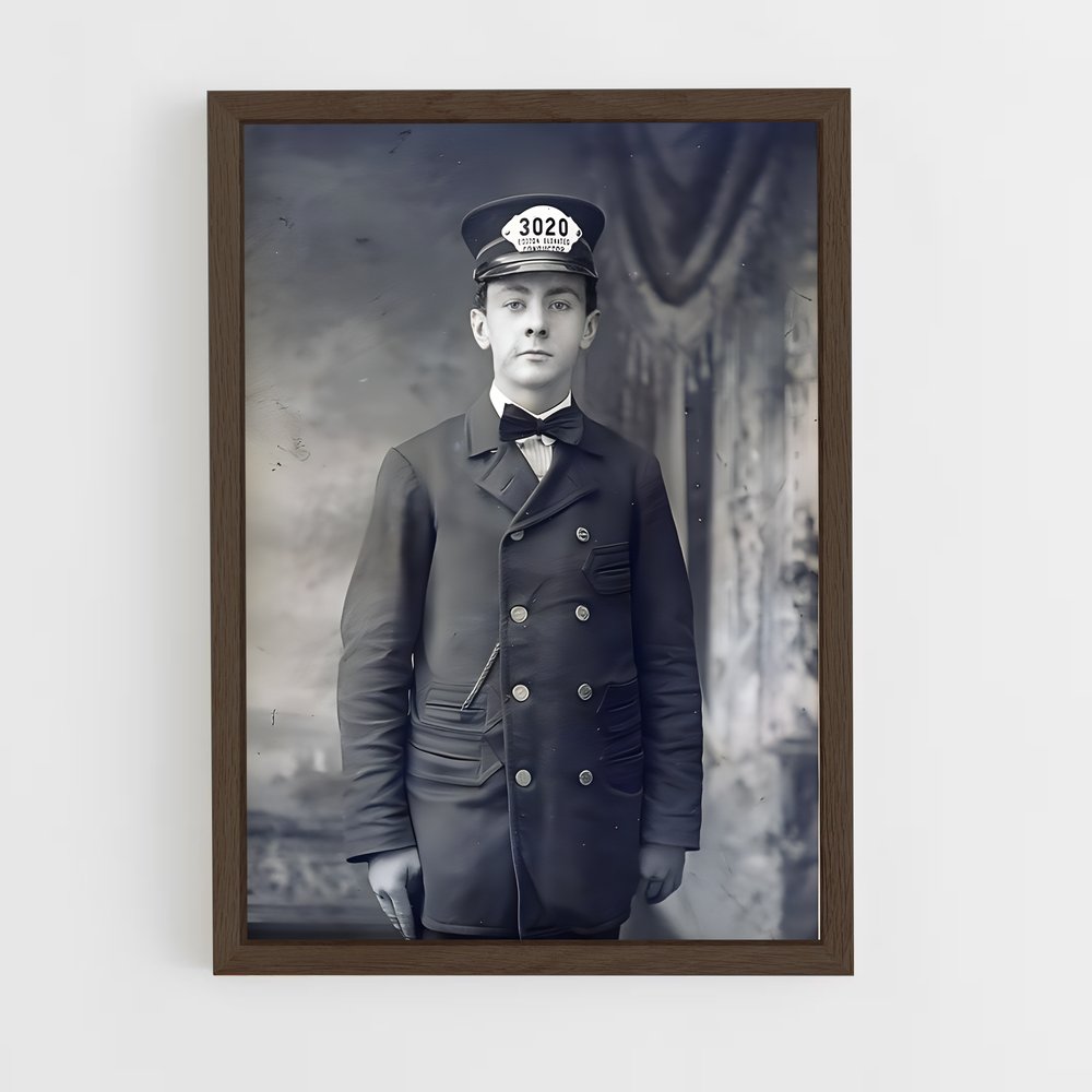 ap-train conductor-3 cadre Bois foncé