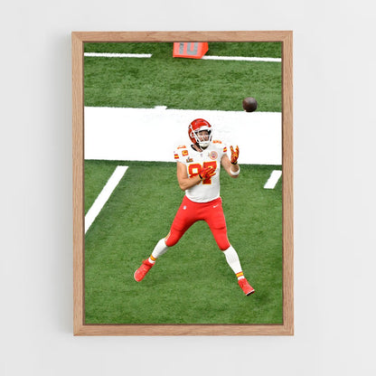 ap-travis kelce-4 cadre Bois clair