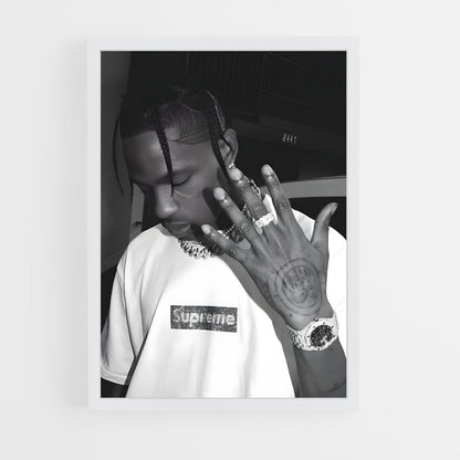 ap-travis scott-1 cadre Blanc