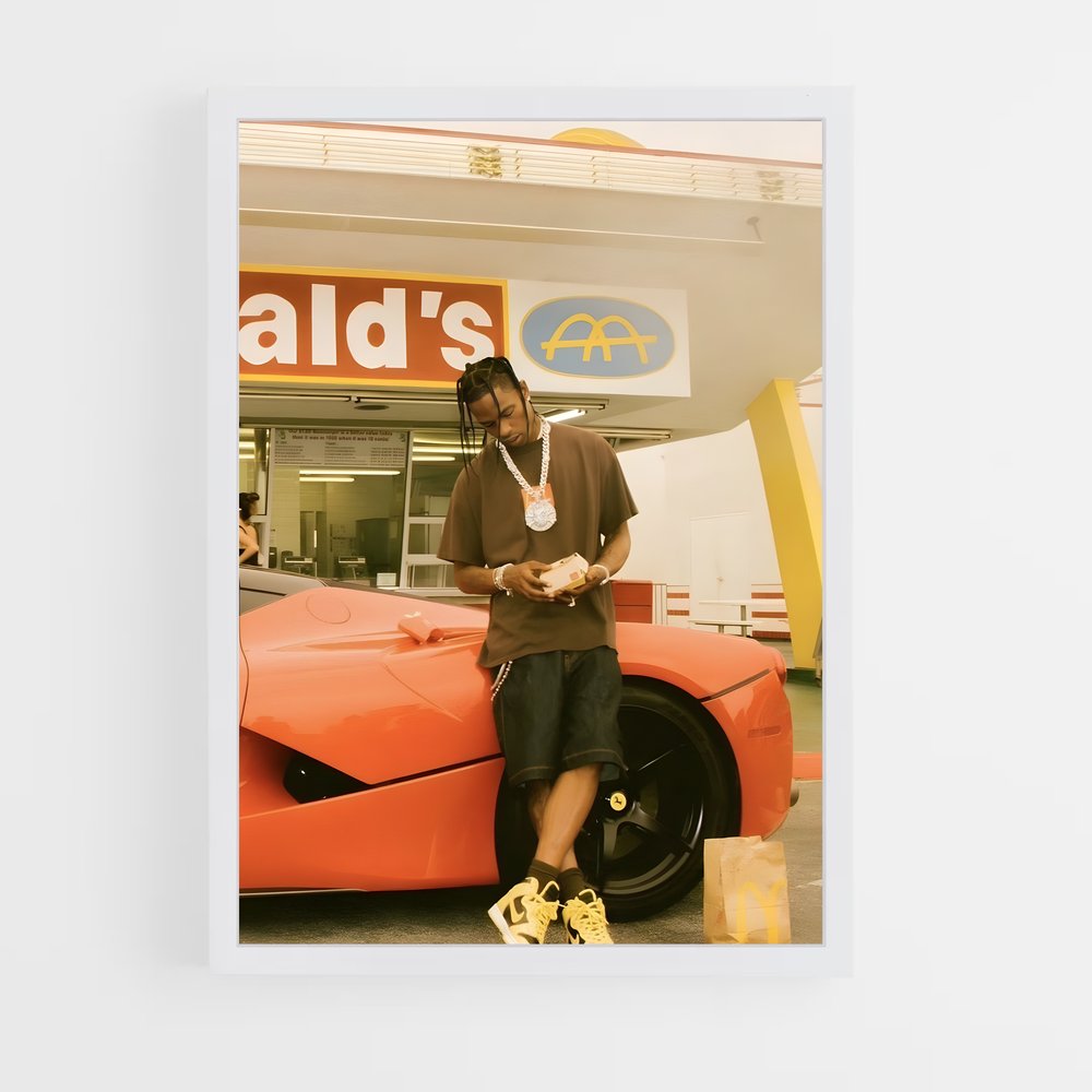 ap-travis scott-3 cadre Blanc