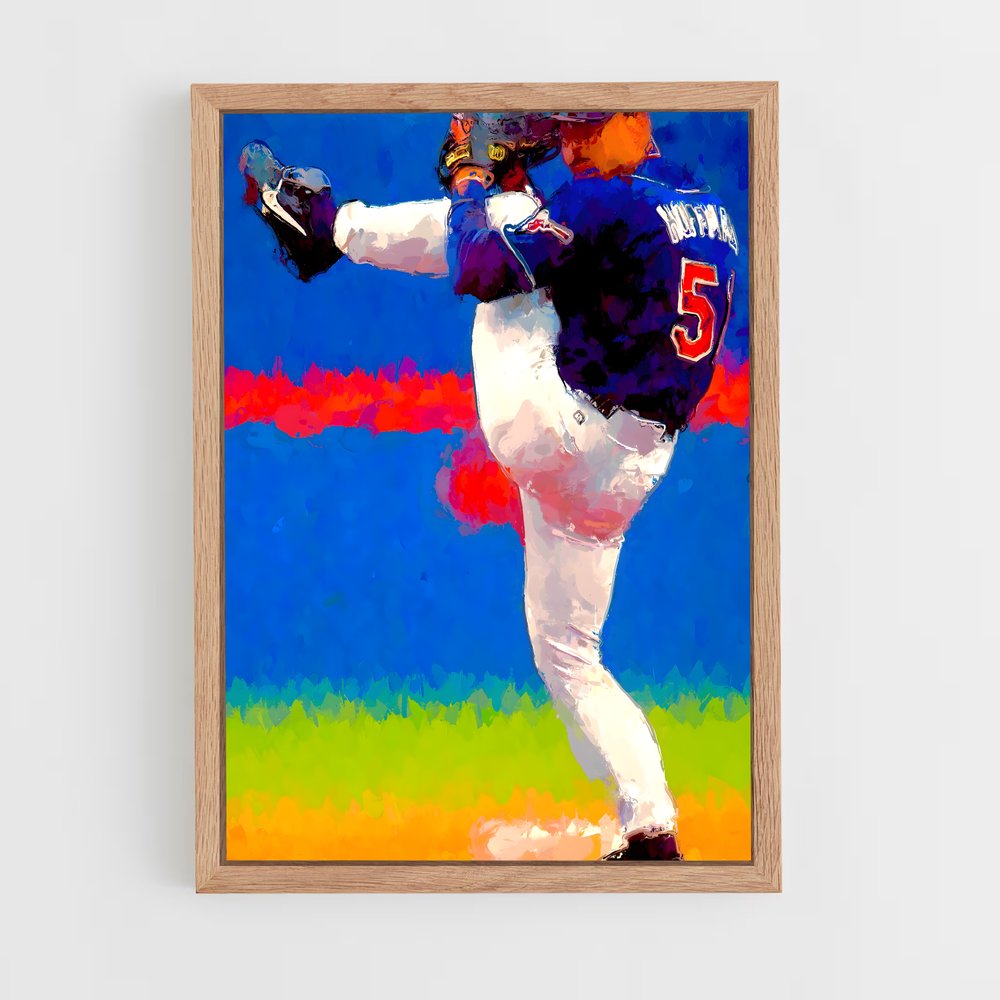 ap-trevor hoffman-1 cadre Bois clair