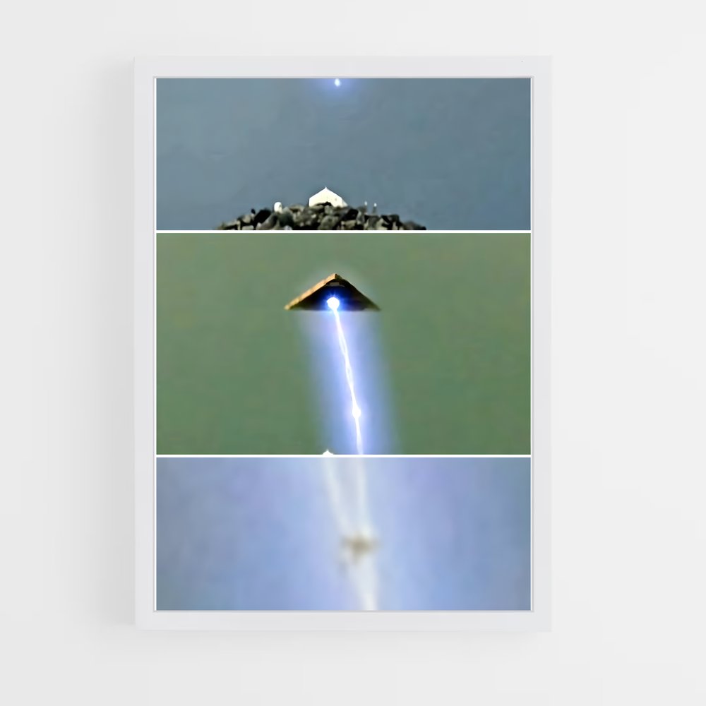 ap-triangle ufo-2 cadre Blanc