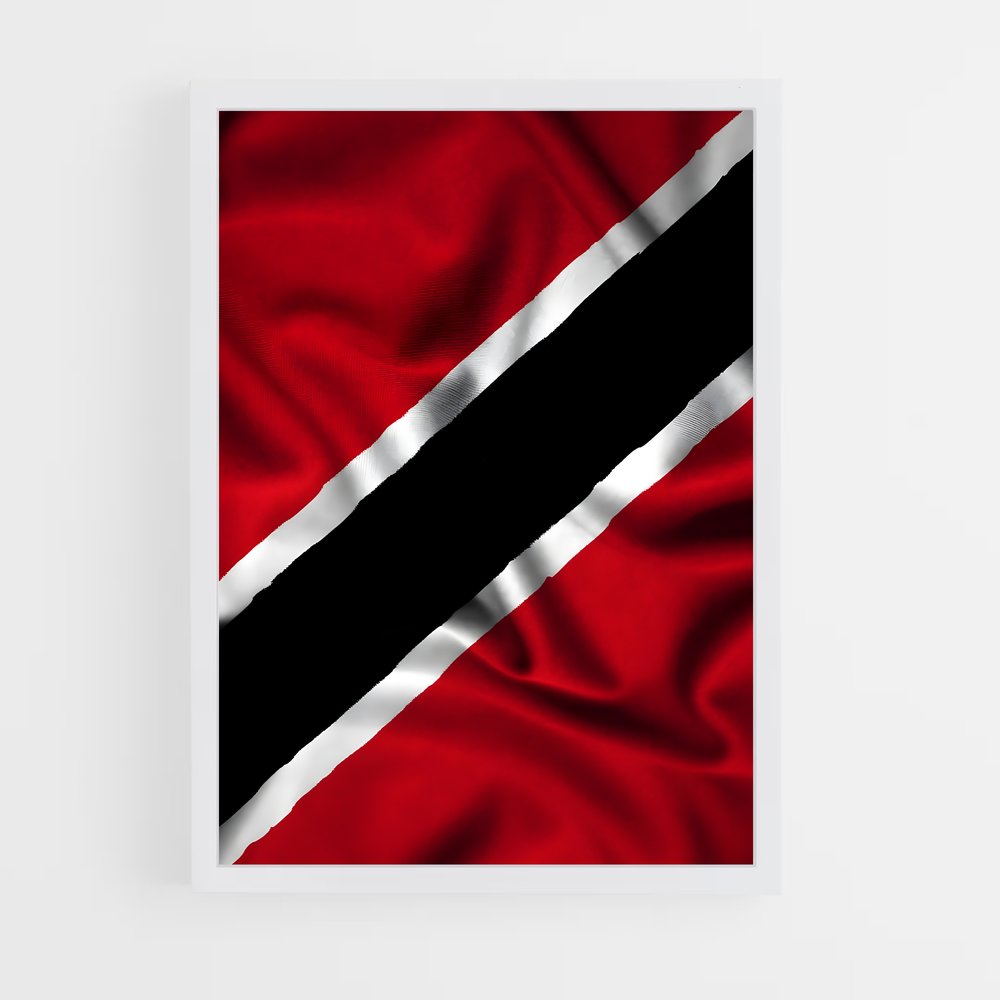 ap-trinidad and tobago flag-1 cadre Blanc