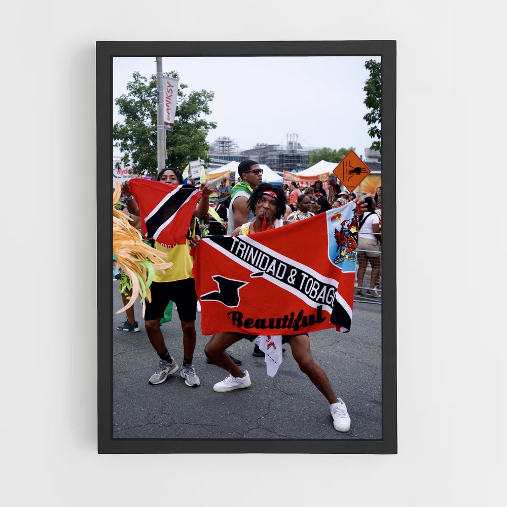 ap-trinidad and tobago flag-3 cadre Noir
