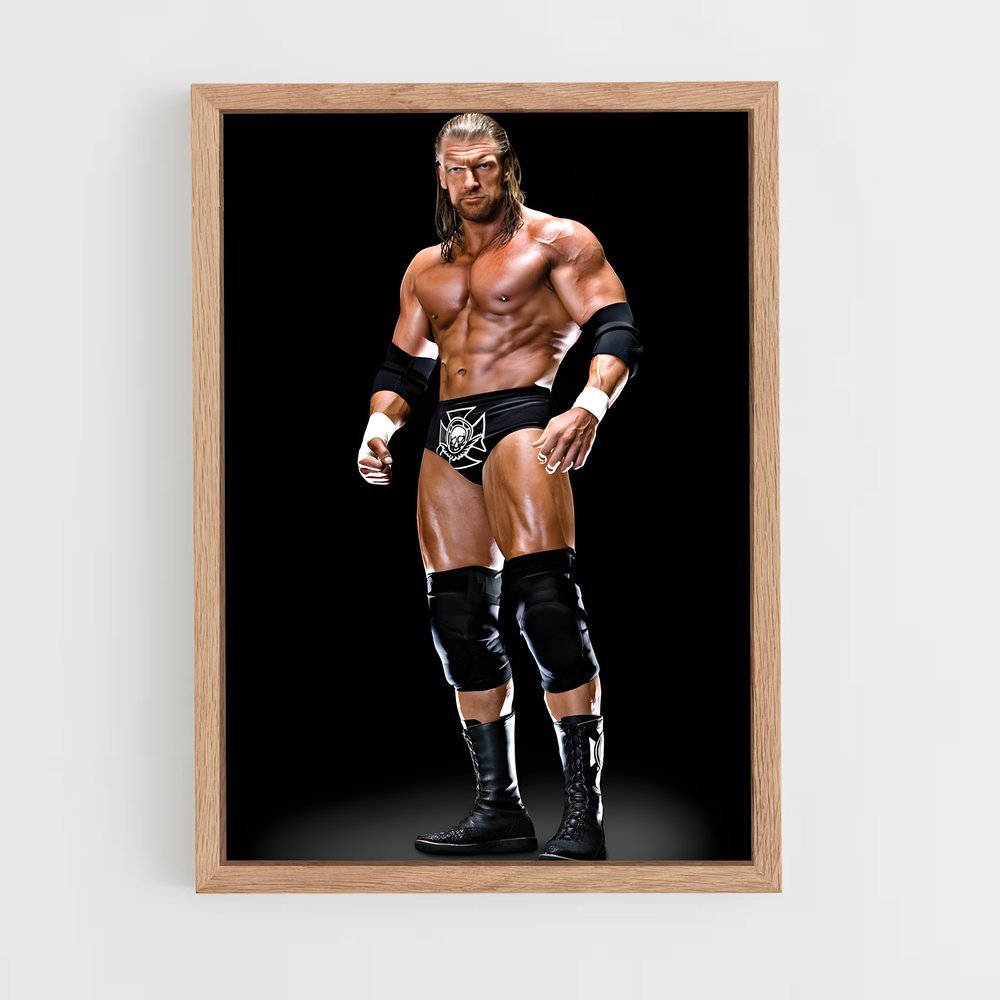 ap-triple h-1 cadre Bois clair