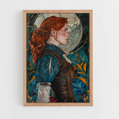 ap-triss merigold-4 cadre Bois clair
