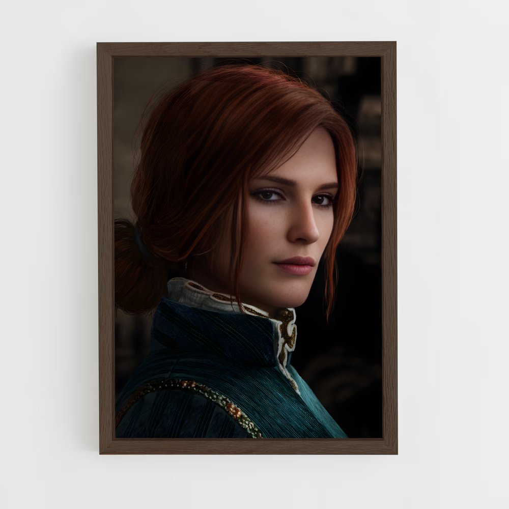 ap-triss merigold-5 cadre Bois foncé