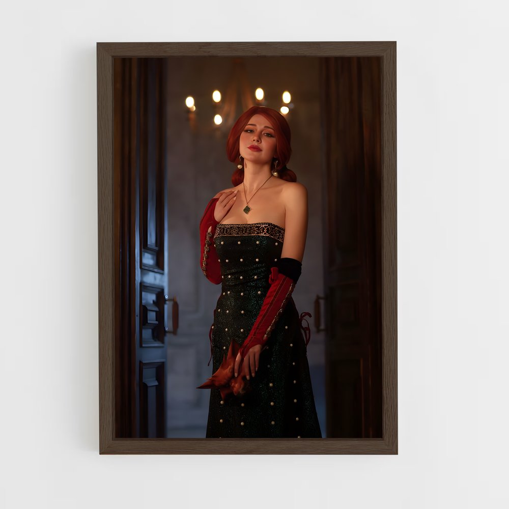 ap-triss merigold-9 cadre Bois foncé