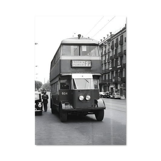 Poster Trolleybus Nostalgia