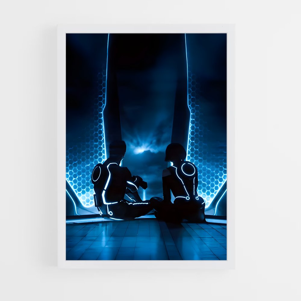 ap-tron lightcycle-1 cadre Blanc