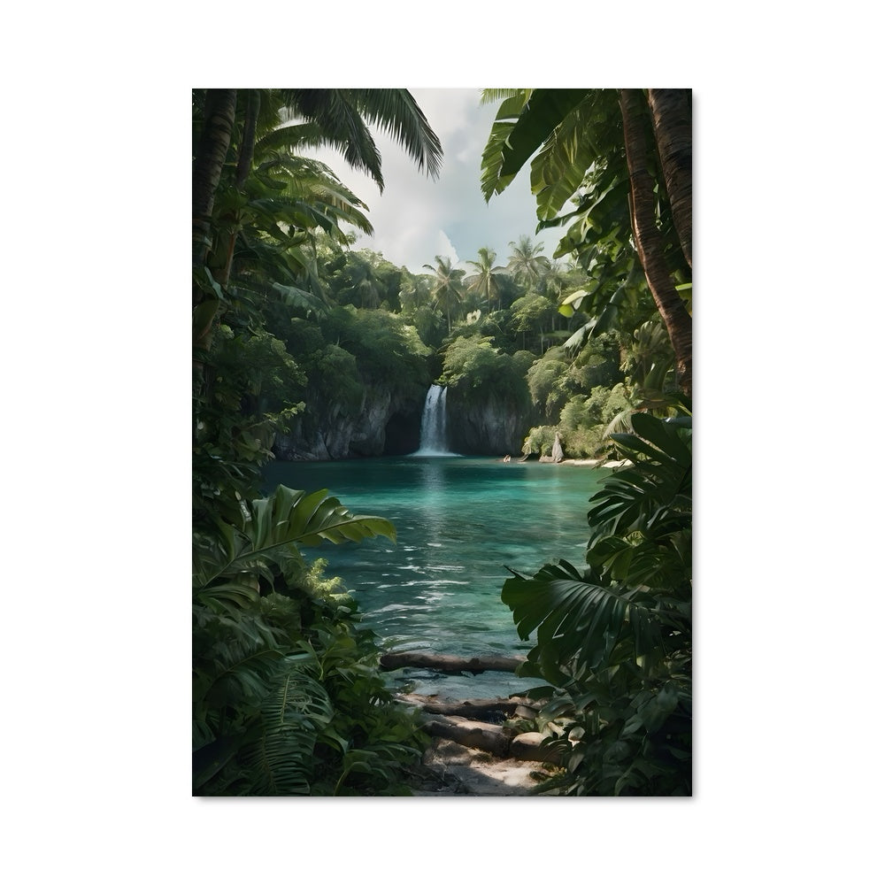 Poster Cascade des Tropiques