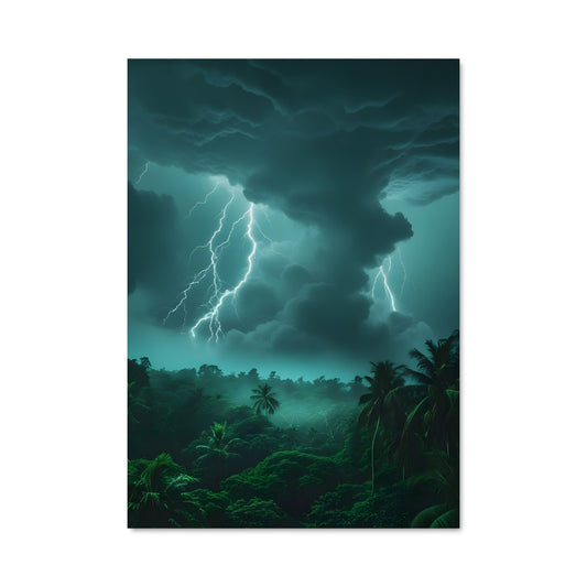 Poster Tempête Tropique