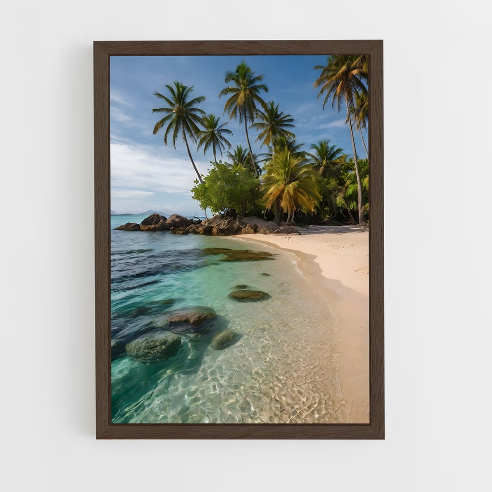 ap-tropical islands-18 cadre Bois foncé
