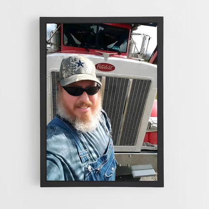 ap-truck driver-2 cadre Noir