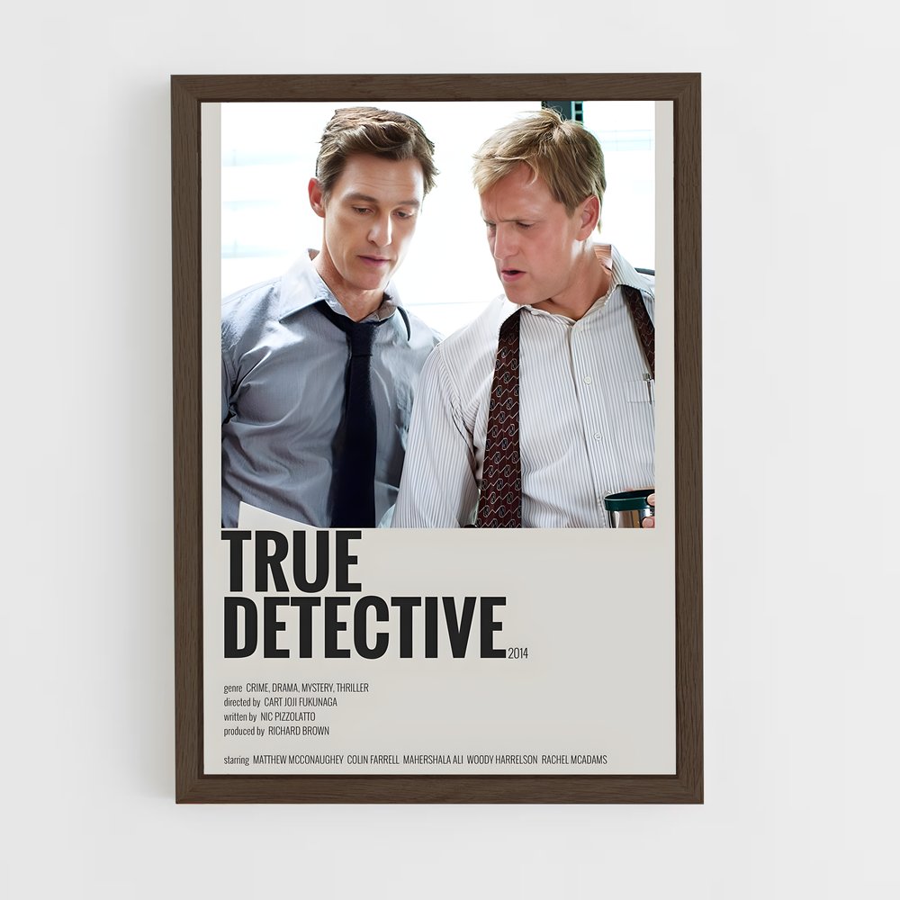 ap-true detective-5 cadre Bois foncé
