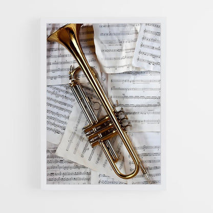 ap-trumpet-4 cadre Blanc
