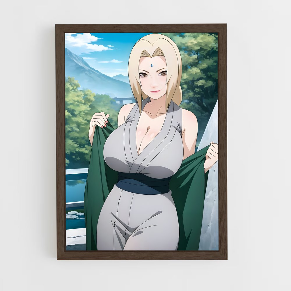 ap-tsunade-1 cadre Bois foncé