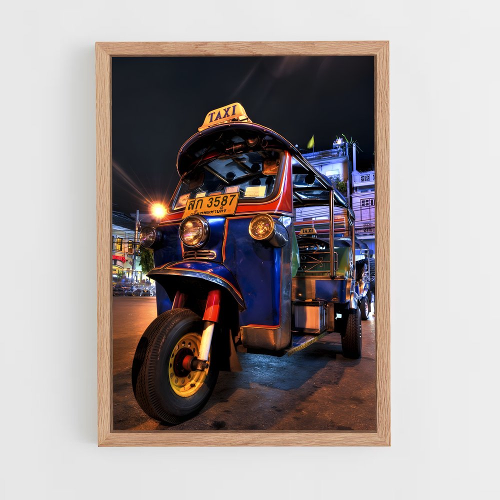 ap-tuk tuk bangkok-9 cadre Bois clair